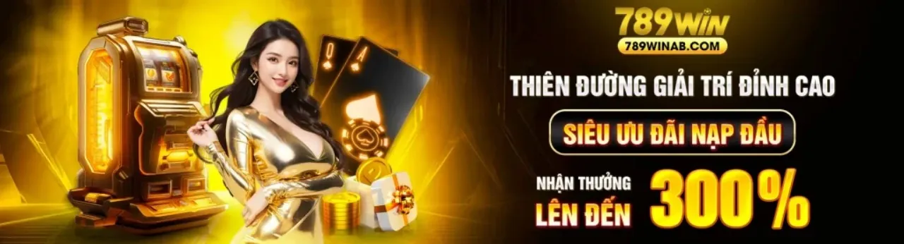 Sòng bạc trực tuyến helo888 với chip, xúc xắc và ánh đèn neon xanh vàng
